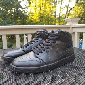 Jordan 1 Retro Mid Black (2016)